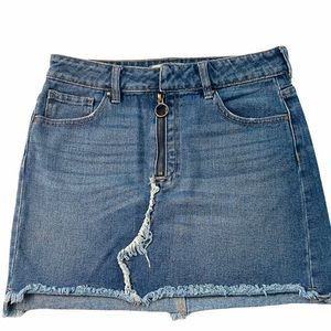PACSUN Women’s denim jean mini skirt size 26